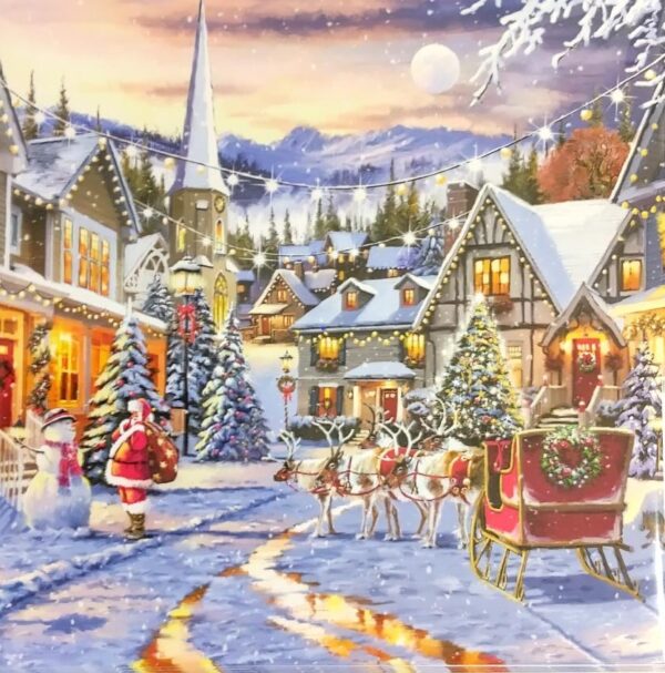 Christmas cards (Christmas Eve Village)