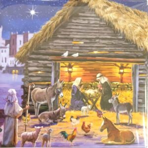 Christmas cards (Stable Nativity)