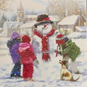 Christmas cards (Snowman)