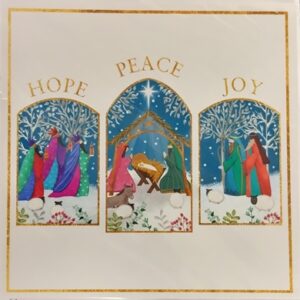 Christmas cards (Hope Peace Joy)